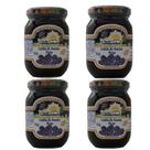 Kit com 4 Potes de Geleia Extra De Ameixa Preta 310g - Fazenda Sonnenhof
