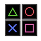 Kit com 4 Quadros decorativos Infantil Vídeo Game