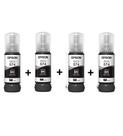 Kit com 4 refil epson 574 120 preto original