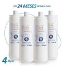Kit com 4 Refil Filtro IBBL C+3 Girou Trocou 10610080