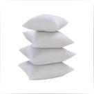 Kit Com 4 Refis De Almofada 45x45 Silicone Para Capas 40cm