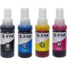 Kit com 4 Refis de Tinta Compatível com 664 X-Full Kit com 4 Refis de Tinta Compatível com 664 X-Full
