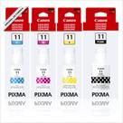 Kit Com 4 Refis de Tintas Originais Canon Gi-11 Gi11 Para Impressoras G2160 G3160