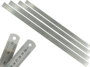 Kit Com 4 Réguas Metal Leve De Aço Inoxidável Tamanho 60 cm Marcação Baixo Relevo Escolar Escritório Engenheiro Kit Com 4 Réguas Metal Leve De Aço Inoxidável Tamanho 60 cm Marcação Baixo Relevo Escolar Escritório Engenheiro