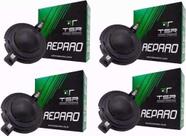 Kit Com 4 Reparos Driver Corneta Orion Trio Tsr5200 Som