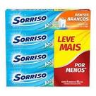KIT COM 4 - Sorriso Creme Dental Dentes Brancos 90G.