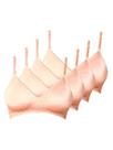Kit com 4 Sutiãs sem Aro e sem Bojo Poás Demillus 61411 Kit com 4 Sutiãs sem Aro e sem Bojo Poás Demillus 61411