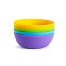 Kit com 4 Tigelas Coloridas Munchkin