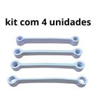 Kit Com 4 Tirantes Lavadora Brastemp Consul De 7 à 11 Kg - Branco
