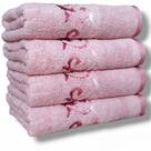Kit com 4 Toalhas de rosto Grossas Gramatura 450 - Luxo Eden