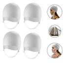 Kit com 4 Toucas para Luzes Mechas Reflexos Siliconada Profissional Dompel