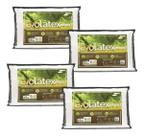 Kit com 4 Travesseiros Evolátex 16cm