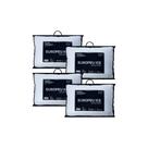 Kit com 4 Travesseiros Ice Toque de Pluma Conforto - Master