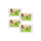 Kit Com 4 Travesseiros Luck T-Látex Espuma Alta Densidade 60x40x12cm Firme