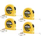 Kit com 4 Trenas Chaveiro Aço 2 Metros - Vonder