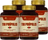 Kit Com 4 - Tri Própolis (Vermelha, Verde e Marrom) 60 Caps de 500mg Flora Nativa do Brasil