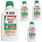KIT Com 4 Unidades de Óleo 2 Tempos Castrol Stihl 500ml Lubrificante de Alto Poder Detergente