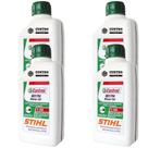 KIT Com 4 Unidades de Óleo 2 Tempos Castrol Stihl 8017H 500ml Alta Lubrificação com Poder Detergente
