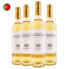 Kit com 4 Vinhos Portugueses Branco Seco Herdade das Albernoas Paço do Conde