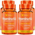 Kit com 4 vitamina k2 menaquinona mk-7 1 cápsula ao dia 100% idr total 240 cápsulas - videira7 Kit com 4 vitamina k2 menaquinona mk-7 1 cápsula ao dia 100% idr total 240 cápsulas - videira7