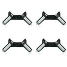 KIT COM 4 x GRAMPOS SARGENTO CANTO ANGULAR PARA FIXAÇÃO EM 90º PARA MADEIRA 203205