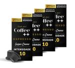 Kit com 40 Cápsulas Para Nespresso Coffee Mais Intenso Super Crema