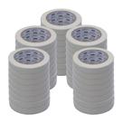 Kit com 40 Fita Crepe Fina Uso Geral e Pintura 18mm X 50m