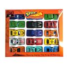 Kit Com 45 Carrinhos Coloridos Coleção Carros De Brinquedo Colecionavel Mattel Lose Action Racing Nascar