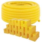 Kit Com 48 Caixinha De Luz 4x2 + 50m Conduíte 3/4 Corrugado