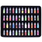 kit com 48 potinhos sortidos unhas decorações para unhas encapsuladas arte. kit com 48 potinhos sortidos unhas decorações para unhas encapsuladas arte.