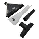 Kit com 4un Bico Bocal Branco Compatível com Extratora WAP Carpet Cleaner Eco FW009134
