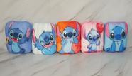 Kit Com 5 Almofadinhas Fofinhas Stitch Anti-Alérgico Ideal Menino/Menina
