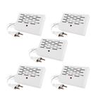 Kit Com 5 Anti Mofo Eletrônico ByeMofo 110V Ou 220V Elimina Fungos Bolor Bactérias Mofo Umidade Mau Cheiro Ideal Para Armários Closets Casa