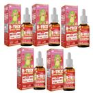 Kit Com 5 B-TRIX Vitamina B12 Kids em Gotas 20ml Flora Nativa do Brasil