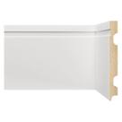Kit com 5 Barras Rodapé MDF 1502 15mmx15cmmetro Linear 12m