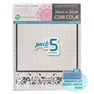 Kit com 5 Bases De Corte 30x30 Brother ScanNCut SDX (com cola)