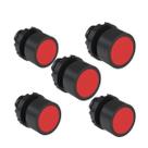 Kit com 5 Botões Vermelho de Emergência IP66 (Sem LED) Weg