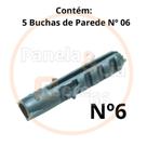 Kit com 5 buchas nº6