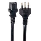 Kit com 5 Cabos de Força Novo Padrão 20A - 1,5m