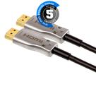 Kit com 5 Cabos HDMI Fibra Óptica 15 metros