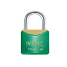 Kit Com 5 Cadeados Papaiz CR40 Verde KA1
