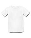 Kit Com 5 Camiseta de algodão Branca lisa