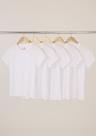 Kit Com 5 Camisetas Femininas Básicas