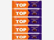 Kit com 5 Chocolate Cobertura Barra Top Blend 1,01kg para Confeitaria Fácil Derretimento Kit com 5 Chocolate Cobertura Barra Top Blend 1,01kg para Confeitaria Fácil Derretimento