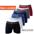 kit com 5 Cueca Boxer Box Microfibra Adulto kit com 5 Cueca Boxer Box Microfibra Adulto