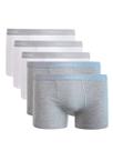 Kit com 5 Cuecas Boxer Hering 77qu Kit com 5 Cuecas Boxer Hering 77qu