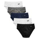 Kit com 5 Cuecas Slip Polo Star 100 Algodão Penteado Ultra Conforto Tradicional Masculina Adulto