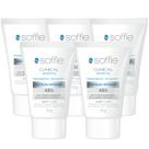 Kit Com 5 Desodorantes Antitranspirantes - Soffie Clinical Sensitive 48h