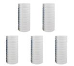 Kit Com 5 Elementos Filtrantes Ranhurados 5"