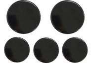 Kit Com 5 Espalhadores Tampinhas Fogão Cooktop Philco 5 Bocas